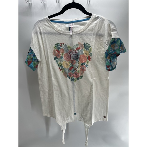 Matilda Jane Other - Girls tween Matilda Jane Wish You Were Here Steer‎ Me Tee size 14 NWT
